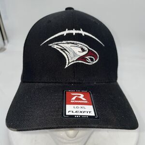 Richardson Pro 185 Black Flexfit North Carolina Central Eagles Large- Xlarge